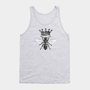 Queen Bee | Black and White Tank Top